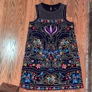 Maeve Anthropologie dress embroidered 8